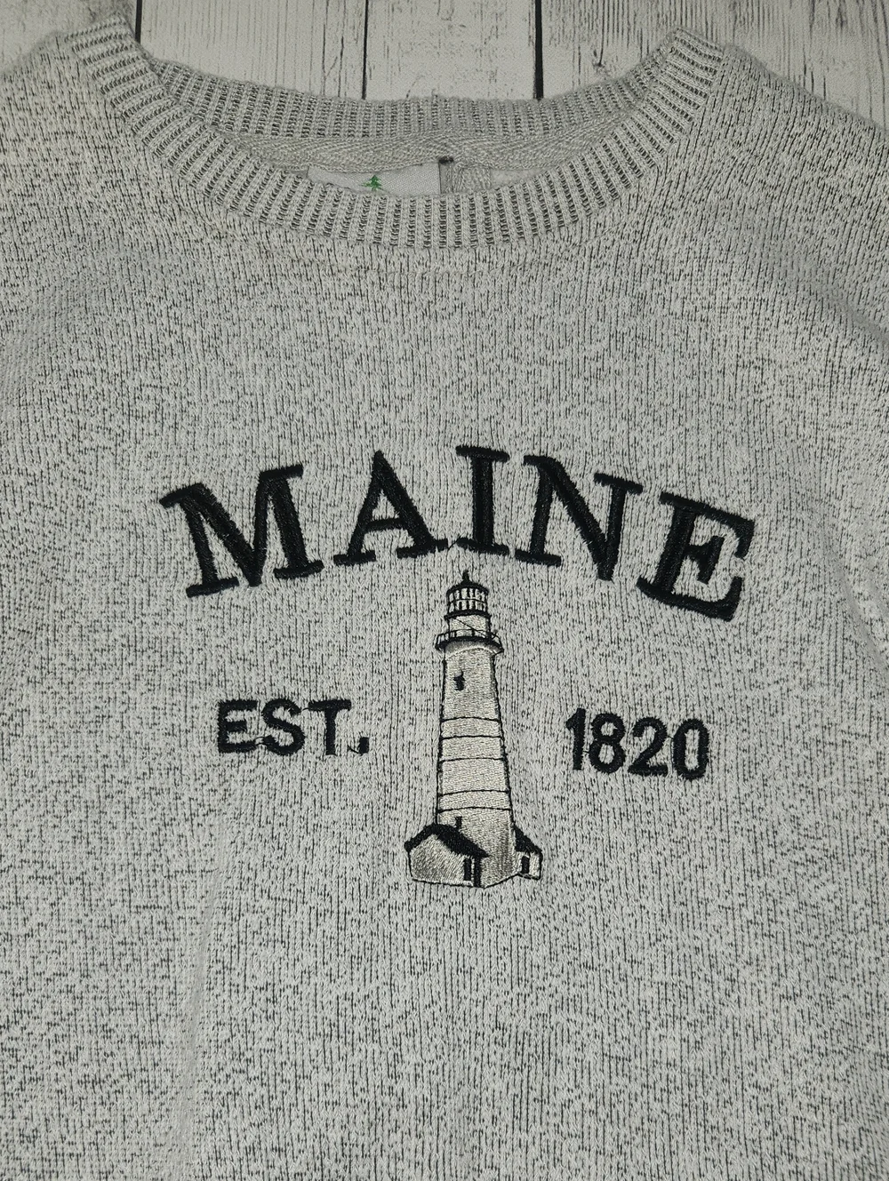 Like New Maine Light House Kids Sweatshirt Size 10/12